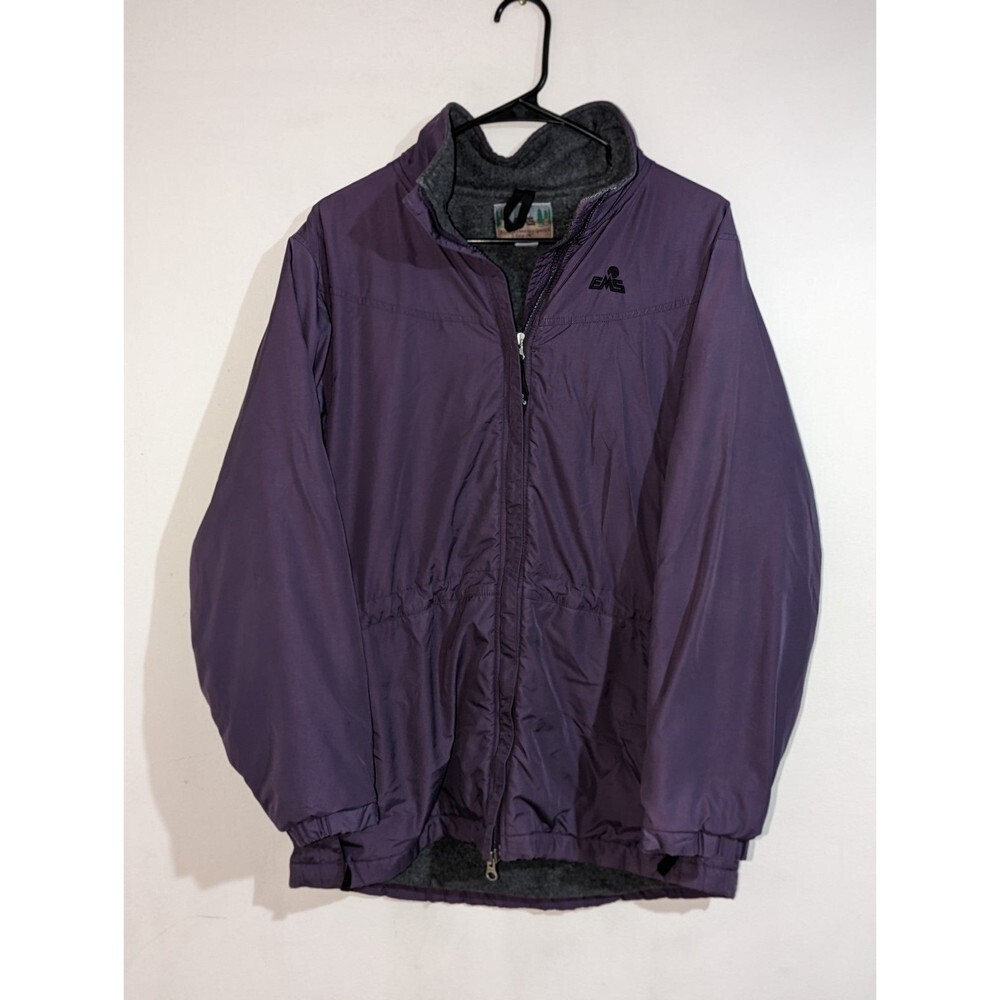 EMS Women's Small Purple Nylon Fleece Lined‎ Jacket
